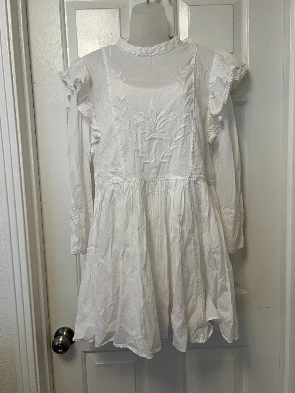 Banana Republic Esme Embroidered Mini Dress